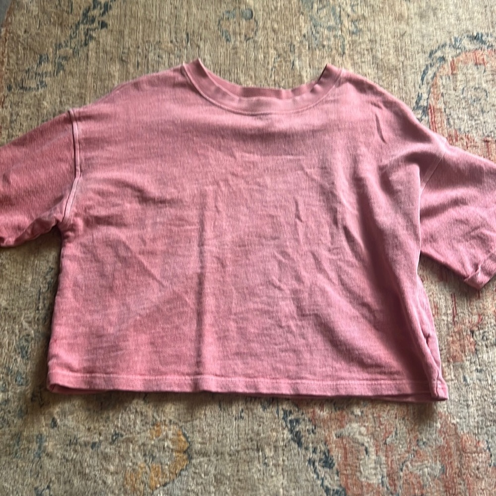 Oversized Cropped Shirt